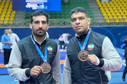 کسب دو مدال برنز در روز پایانی کشتی فرنگی پیشکسوتان قهرمانی جهان