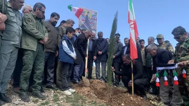 پویش «سرو ایران» در کهگیلویه و بویراحمد با کاشت ۶۰۰ نهال