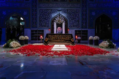 قاب‌هایی از دلتنگی در دارالذکر + فیلم
