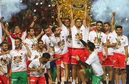 مراسم کامل اهدای جام به تیم پرسپولیس