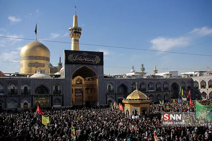عزاداری روز شهادت امام رضا (ع) در مشهد مقدس