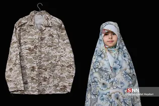 ریحانه مهرداد، دختر 9 ساله شهید مدافع حرم بهرام مهرداد 