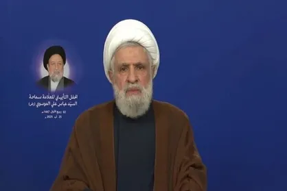 سخنرانی شیخ نعیم قاسم در سالروز عملیات تروریستی پیجر&zwnj;ها در لبنان
