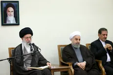 رئیس جمهور و هیات دولت با رهبر انقلاب دیدار کردند