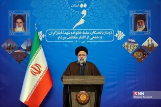 دیدار اقشار مختلف مردم قم با رئیسی