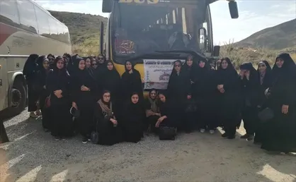 دانشجویان دانشگاه آزاد ممسنی از مناطق عملیاتی شمال غرب کشور بازدید کردند