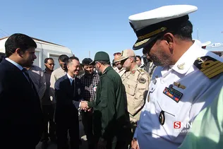 ورود پیکر مطهر ۴۴ شهید دوران دفاع مقدس