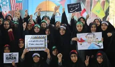 تجمع خودجوش دختران انقلابی شرق تهران برگزار شد