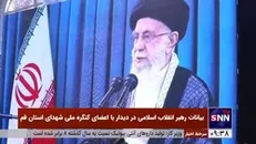 روایت رهبر انقلاب از فداکاری فرمانده ارتشی اهل قم در لحظه شهادت که مانند شهدای صدر اسلام با وجود تشنگی آب ننوشید