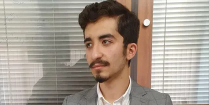 سیدشایان احمدی&zwnj;ابهری، دبیر انجمن اسلامی دانشجویان دانشگاه شاهد شد