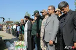 تدفین 18 ساله شهید