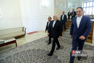 محمدجواد ظریف وزیر امور خارجه جمهوری اسلامی ایران 