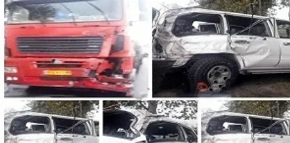 بازاشت راننده تانکر حمل سوخت در پی تصادف خودروی حامل نوربخش و معاونش