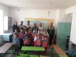 توزیع لوازم تحریر بین دانش آموزان بی بضاعت روستاهای هلیلان، شیرآوند و پیاز آباد
