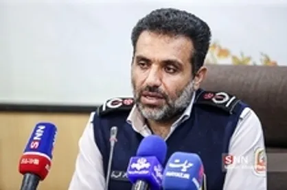 گزارش بازدید دکتر محمدی از عملکرد آتش نشانان تهران در مرز مهران