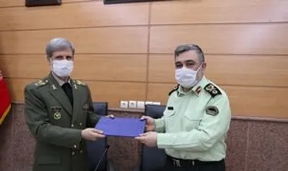 امضای تفاهم&zwnj;نامه همکاری وزارت دفاع و نیروی انتظامی