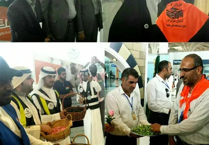 نخستین گروه زائران ایرانی حج تمتع وارد مدینه شدند