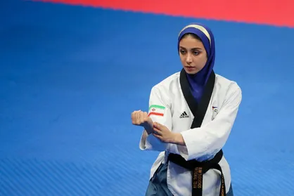 سلحشوری دومین فینالیست تکواندو کاروان ایران