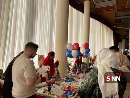 افتتاح بازارچه خیریه بانوان دیپلماتیک وزارت خارجه با حضور سفرای کشور&zwnj;های خارجی در تهران +فیلم و عکس