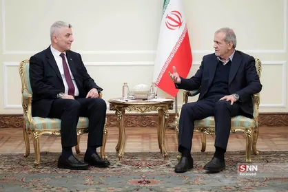 دیدار وزیر تجارت ترکیه با رییس جمهور