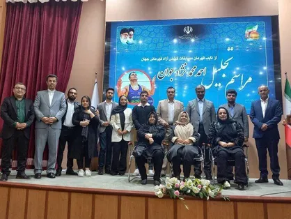 تجلیل از نائب قهرمان کشتی جهان در خراسان رضوی / عزم بر این است که کشتی استان به دوران اوج خود بازگردد