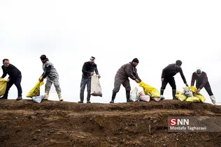 پنجمین روز امداد رسانی به سیل زدگان روستای آق قلا