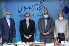 مراسم معارفه معاون بین‌الملل و امور دانشجویان غیرایرانی دانشگاه آزاد انجام شد