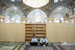 مراسم دعای عرفه در حرم حضرت معصومه (س)