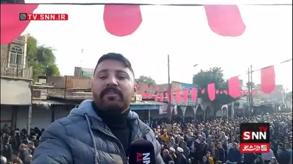 گزارش خبرنگار SNNTV از خروش جمعیت چند هزار نفری مردم دزفول در محکومیت اغتشاشات و تعرض به حرم مطهر سبزقبا(ع)