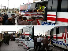 ۹ دانشجوی دانشگاه کردستان در سانحه رانندگی مجروح شدند