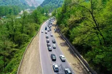 کندوان و هراز یک‌طرفه می‌شود / ترافیک سنگین در جاده‌های تهران-شمال
