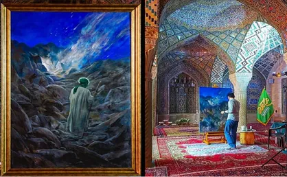اثر جدید حسن روح&zwnj;الامین با موضوع پیامبر رحمت رونمایی شد