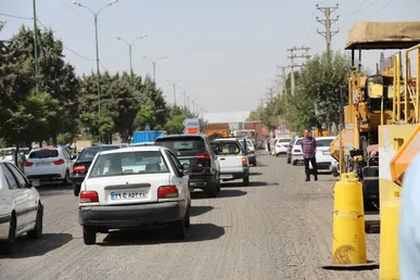 طرح ساماندهی جاده محمدشهر برای کاهش ترافیک جنوب کرج وارد فاز اجرا شد