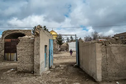کوهبنان بعد از چهل روز از زلزله به چه شکل است؟+ تصاویر