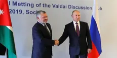 شاه اردن در دیدار با پوتین نقش روسیه را در ثبات سوریه ستود