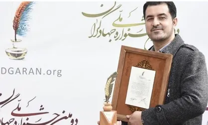 احسان معراجی&zwnj;فر خبرنگار برتر جشنواره ملی جهادگران شد