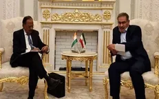 مشاور امنیت ملی هند مهمان شمخانی