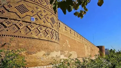 رخت نو بر تن ایوان ارگ کریم&zwnj;خانی شیراز