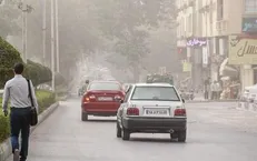 خیزش موقتی گرد و خاک در پایتخت