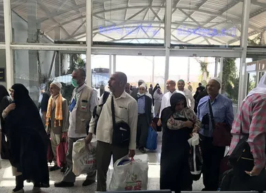 تاکنون ۸۰ درصد زائران حج از مسیر عتبات بازگشتند