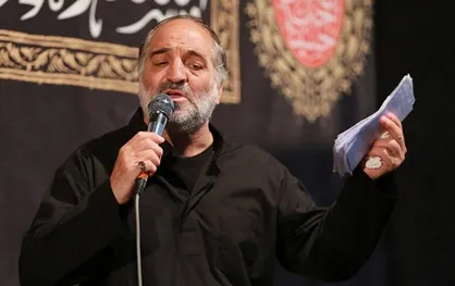 بزرگداشت حاج قاسم با نوای نریمان پناهی در بهشت زهرا