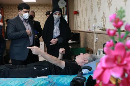 بازدید سخنگوی شورای اسلامی شهر تهران از آسایشگاه جانبازان شهید بهشتی