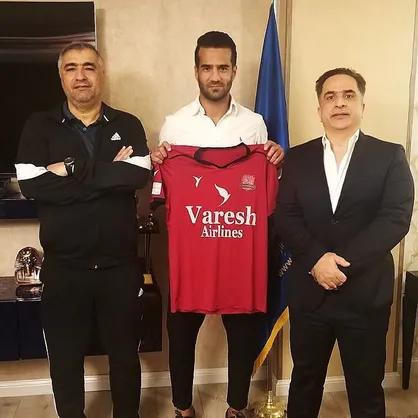 مسعود شجاعی با نساجی مازندران دو ساله بست