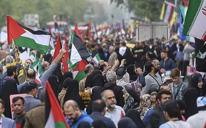 جمعه ضد صهیونیستیِ کرمان / حمایت مردم دیار حاج قاسم از مظلومان غزه