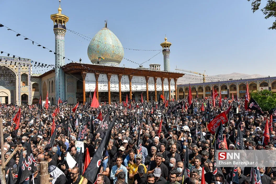 تشییع و خاکسپاری «شهید عبدالله اسکندری» در شیراز
