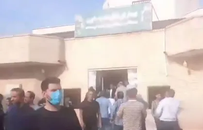 صف کشیدن مردم برای اهدای خون، بندرعباس