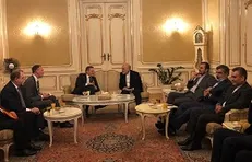 دیدار روسای سازمان انرژی اتمی ایران و روس اتم در وین