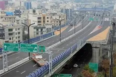 مسیر غرب به شرق تونل نیایش و پل صدر امشب مسدود است