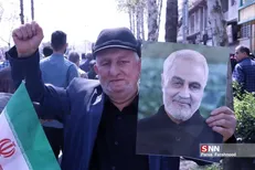 حضور پرشور مردم رشت در راهپیمایی روز جهانی قدس