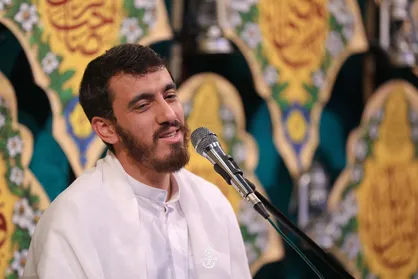 شعرخوانی مهدی رسولی برای انتخابات؛ من رأی میدهم به حرم رأی میدهم+فیلم